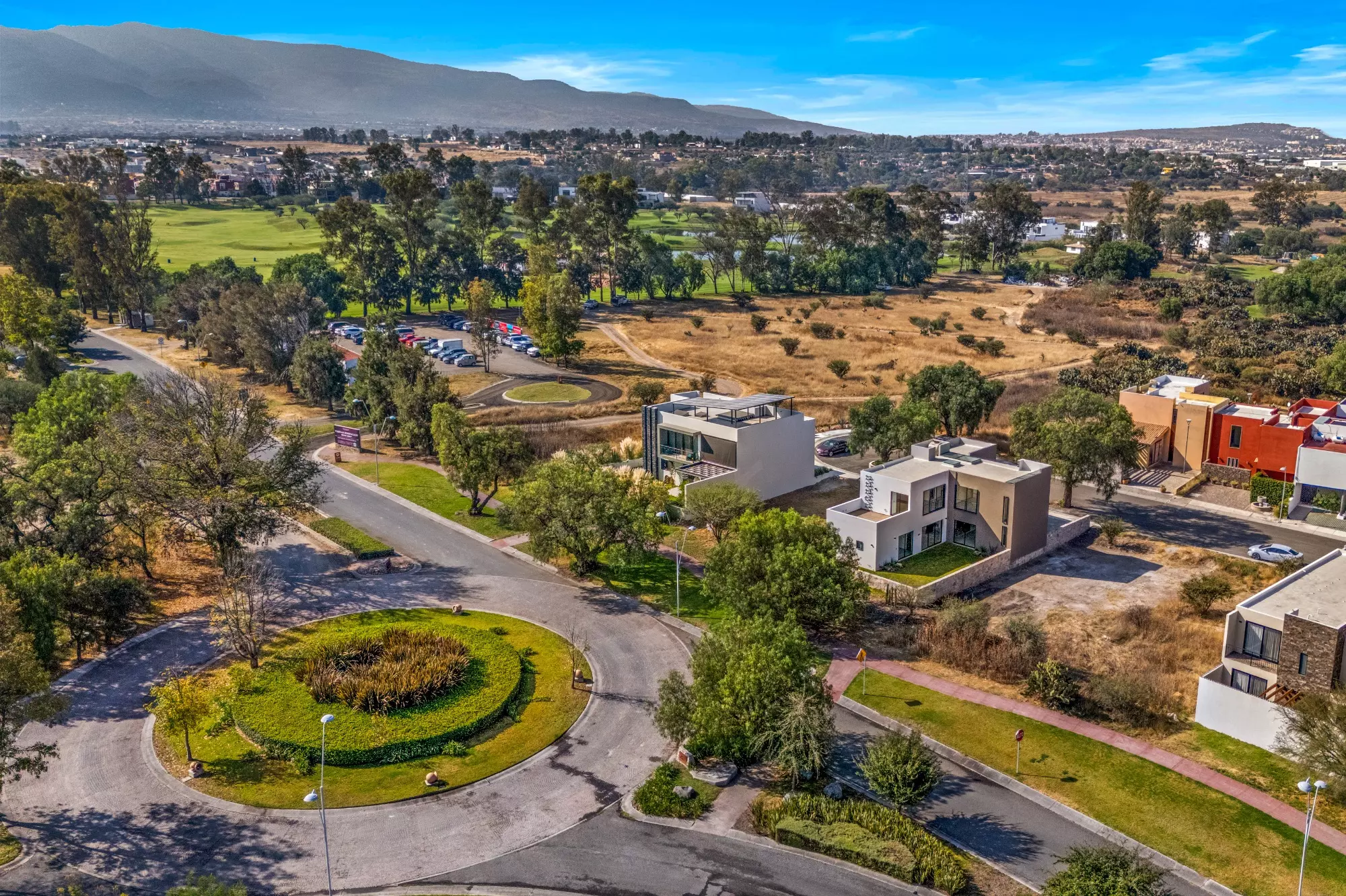 Desarrollo residencial con calles privadas en comunidad cerrada, San Miguel de Allende